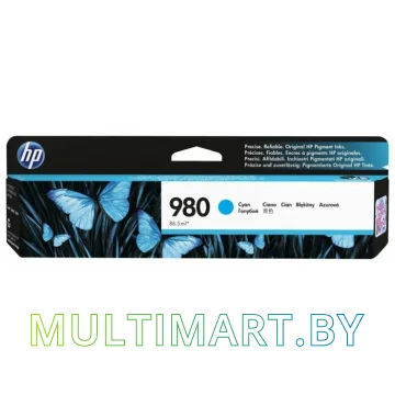 Картридж HP 980 Cyan Original Ink Cartridge (D8J07A)
